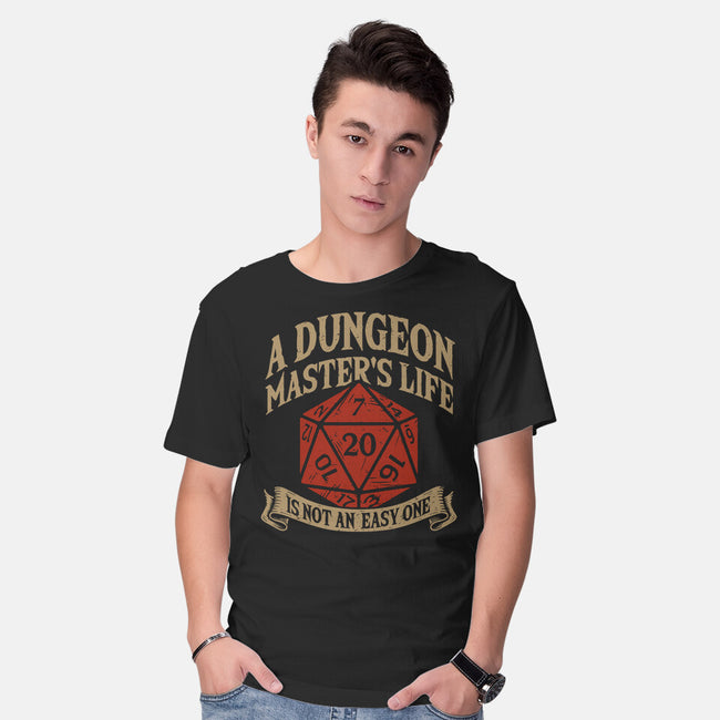Is Not An Easy One-Mens-Basic-Tee-Melonseta