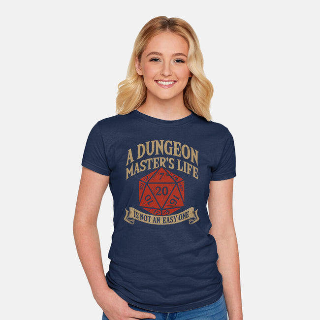 Is Not An Easy One-Womens-Fitted-Tee-Melonseta
