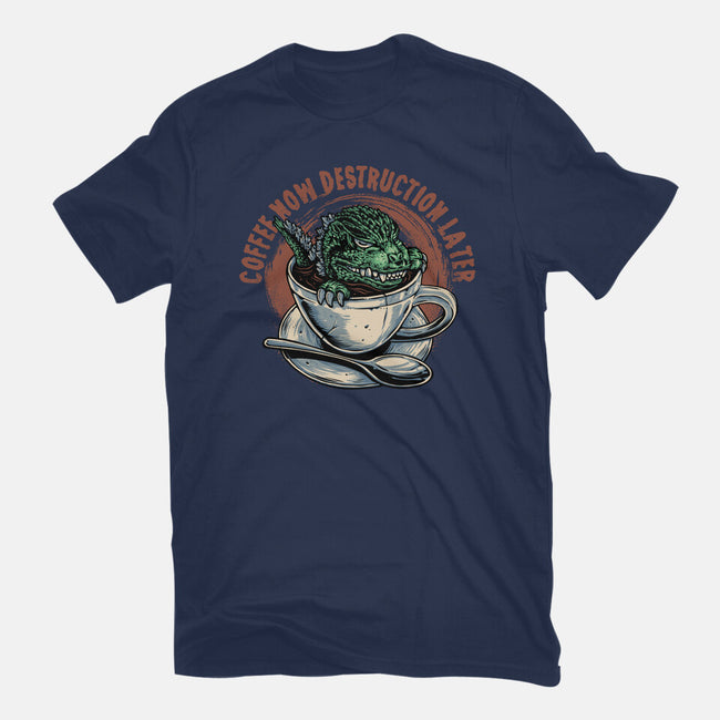Destruction Later-Mens-Premium-Tee-glitchygorilla
