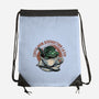 Destruction Later-None-Drawstring-Bag-glitchygorilla