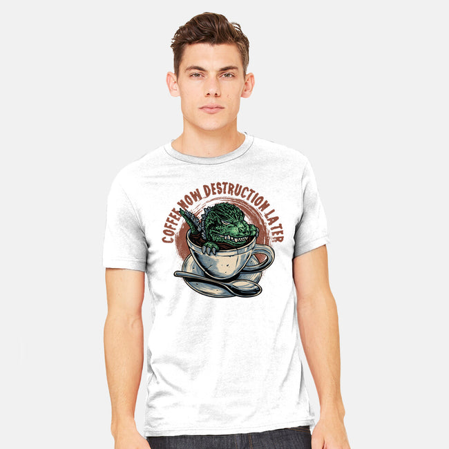 Destruction Later-Mens-Heavyweight-Tee-glitchygorilla