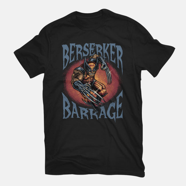 Wild Berserker-Womens-Fitted-Tee-glitchygorilla