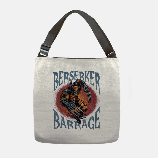 Wild Berserker-None-Adjustable Tote-Bag-glitchygorilla
