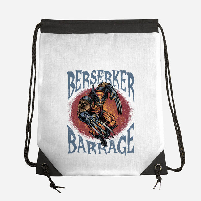 Wild Berserker-None-Drawstring-Bag-glitchygorilla