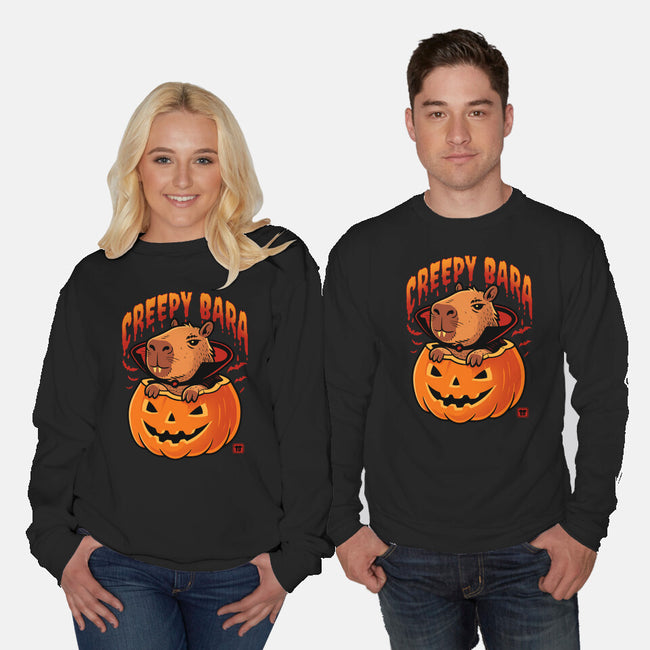 Creepy Bara-Unisex-Crew Neck-Sweatshirt-erion_designs