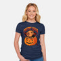 Creepy Bara-Womens-Fitted-Tee-erion_designs