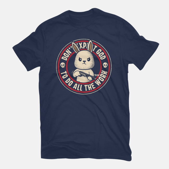 Don't Expect-Unisex-Basic-Tee-turborat14