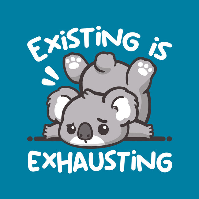 Koala Existing-Unisex-Basic-Tee-NemiMakeit