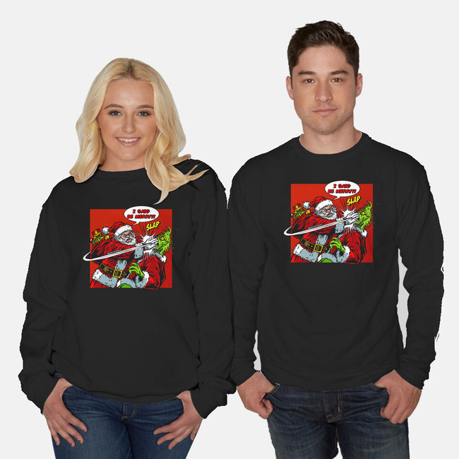 Be Merry-Unisex-Crew Neck-Sweatshirt-AndreusD