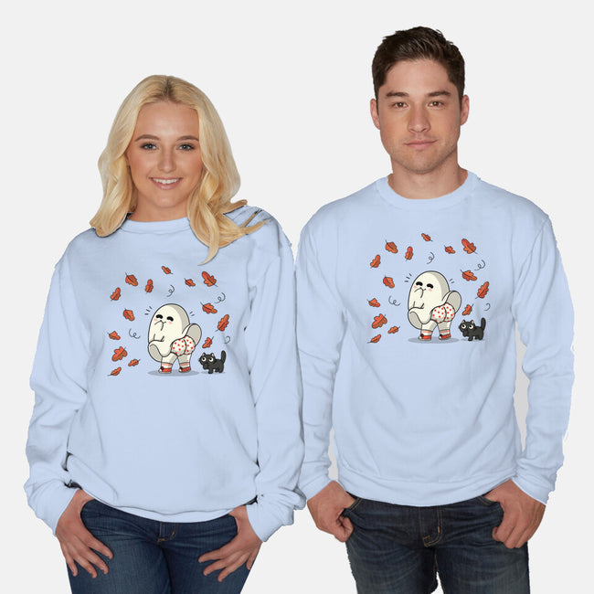 Spooky Baby-Unisex-Crew Neck-Sweatshirt-Freecheese