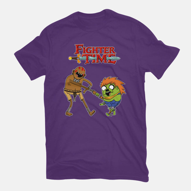 Fighter Time-Womens-Basic-Tee-joerawks