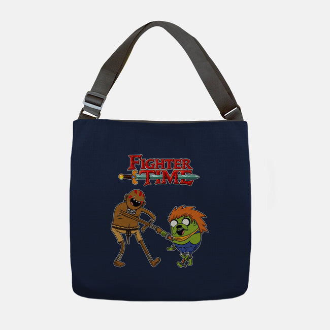Fighter Time-None-Adjustable Tote-Bag-joerawks
