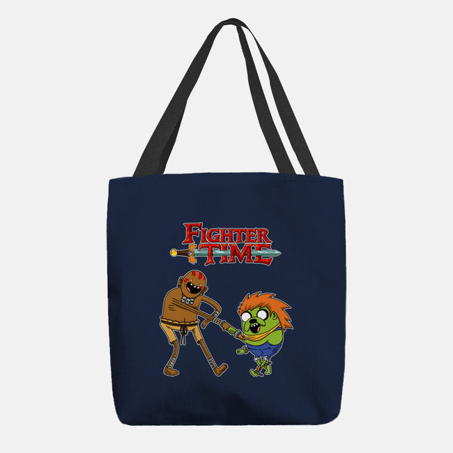 Fighter Time-None-Basic Tote-Bag-joerawks