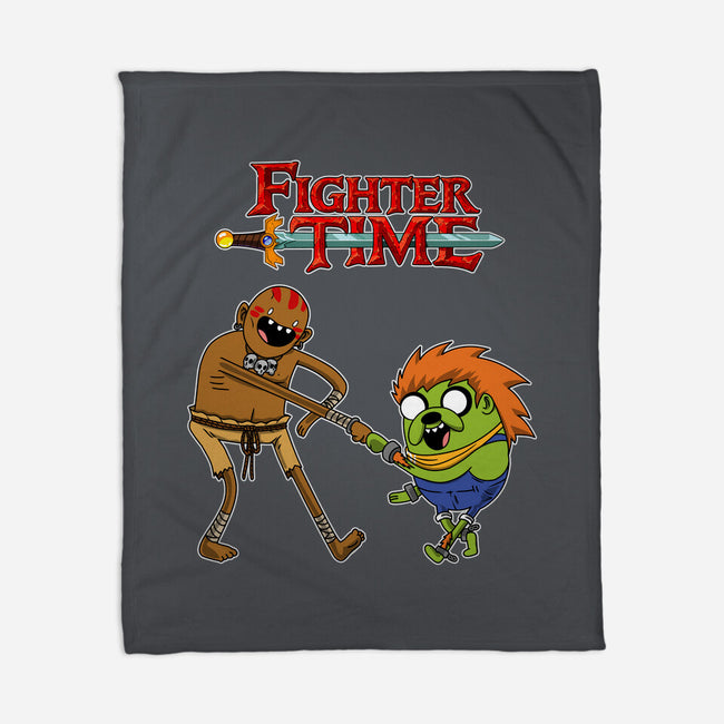 Fighter Time-None-Fleece-Blanket-joerawks