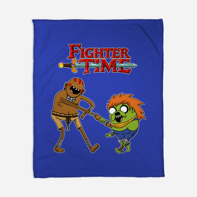 Fighter Time-None-Fleece-Blanket-joerawks