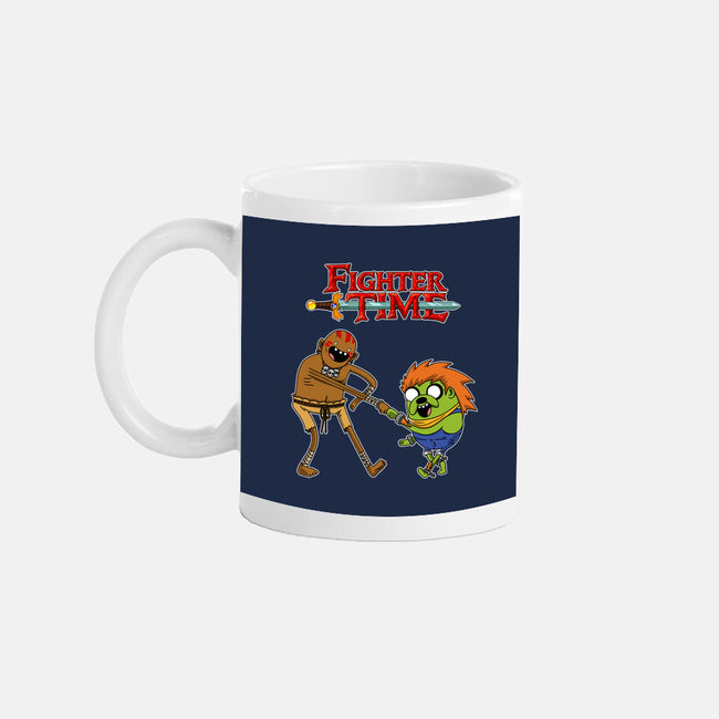Fighter Time-None-Mug-Drinkware-joerawks