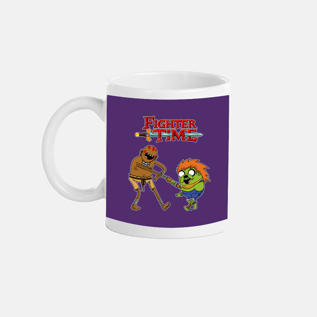 Fighter Time-None-Mug-Drinkware-joerawks
