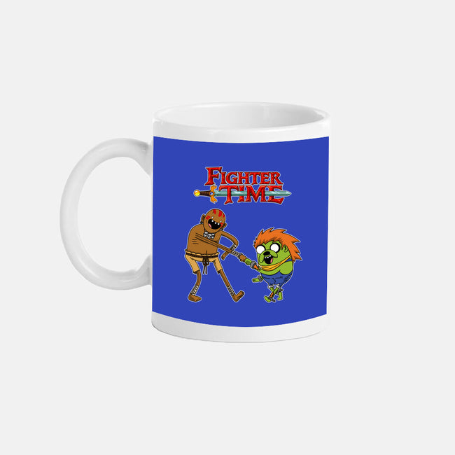 Fighter Time-None-Mug-Drinkware-joerawks
