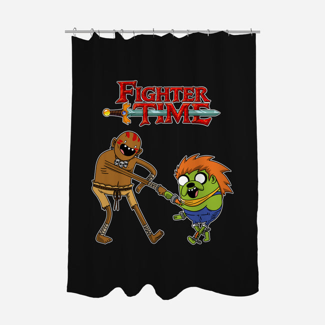 Fighter Time-None-Polyester-Shower Curtain-joerawks