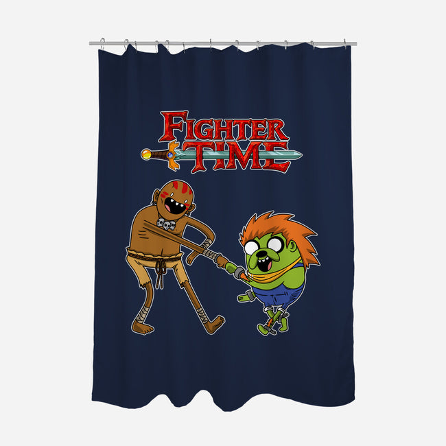 Fighter Time-None-Polyester-Shower Curtain-joerawks