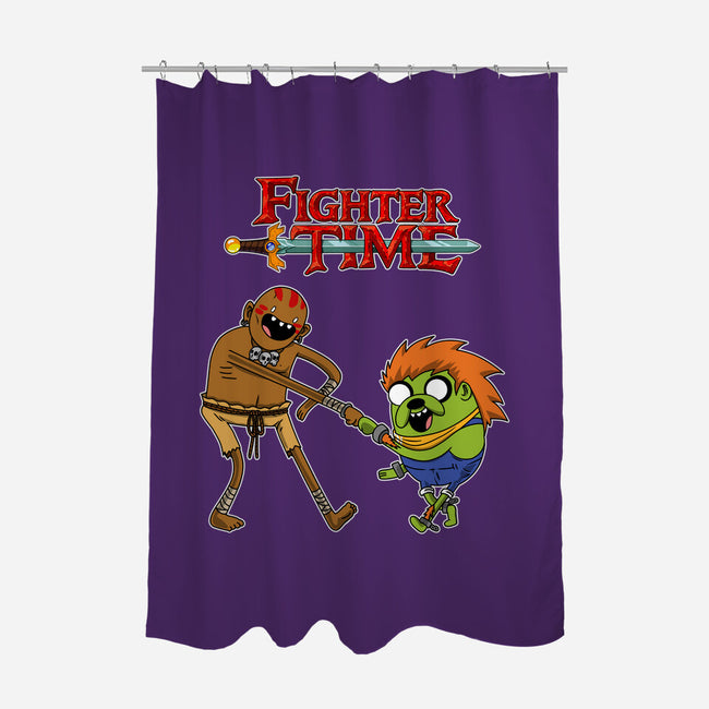 Fighter Time-None-Polyester-Shower Curtain-joerawks