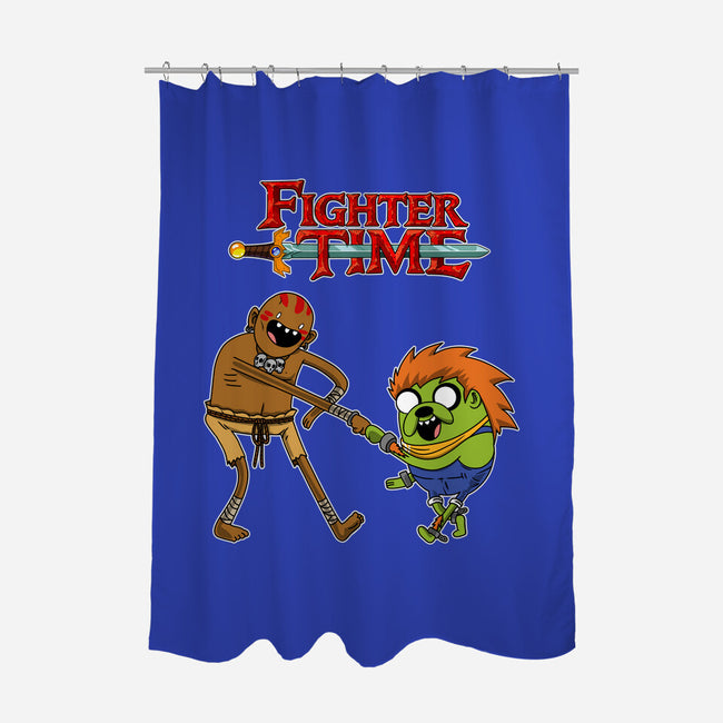 Fighter Time-None-Polyester-Shower Curtain-joerawks