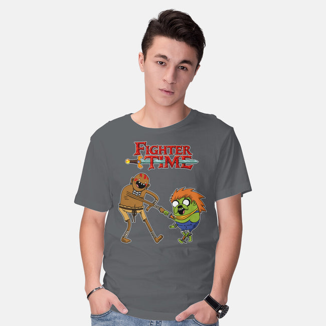 Fighter Time-Mens-Basic-Tee-joerawks