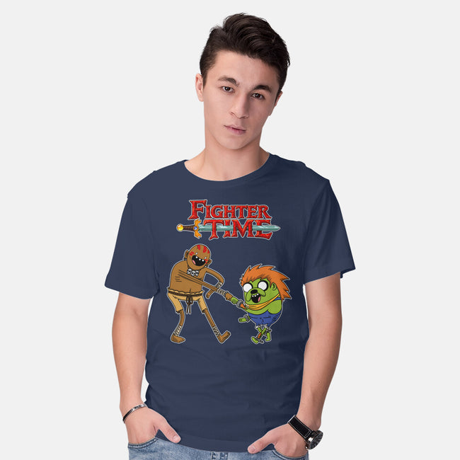 Fighter Time-Mens-Basic-Tee-joerawks