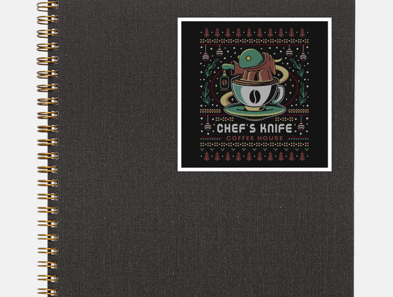Chefs Knife Coffee Ugly Sweater