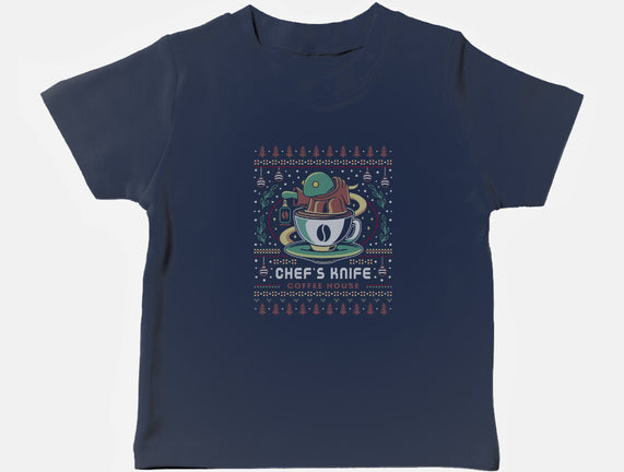 Chefs Knife Coffee Ugly Sweater