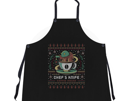 Chefs Knife Coffee Ugly Sweater