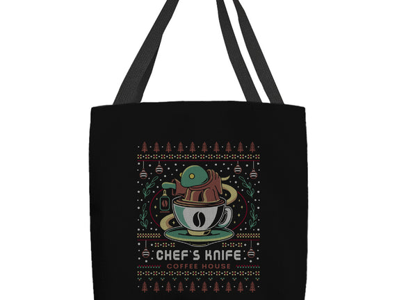 Chefs Knife Coffee Ugly Sweater