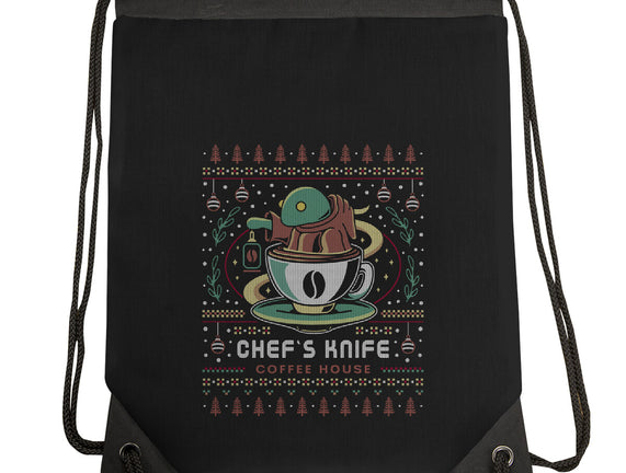 Chefs Knife Coffee Ugly Sweater