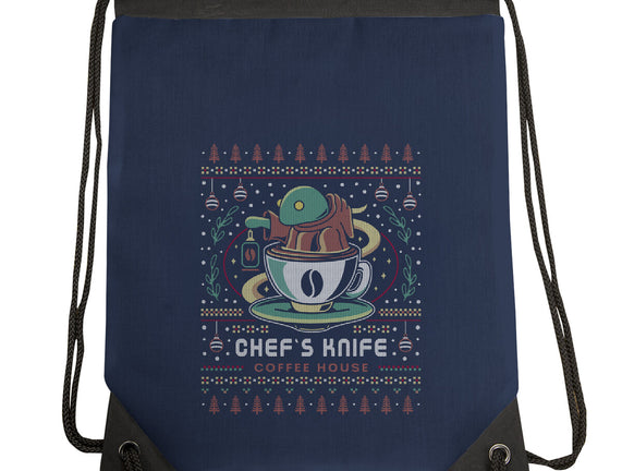 Chefs Knife Coffee Ugly Sweater
