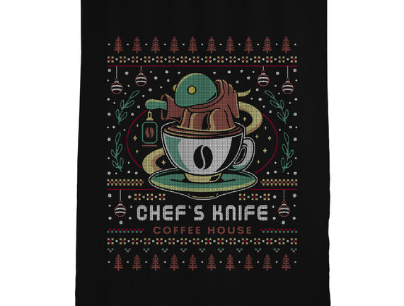 Chefs Knife Coffee Ugly Sweater