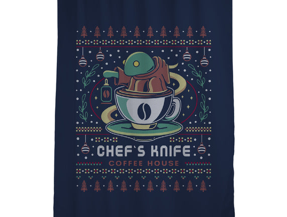 Chefs Knife Coffee Ugly Sweater