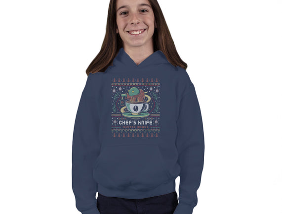 Chefs Knife Coffee Ugly Sweater