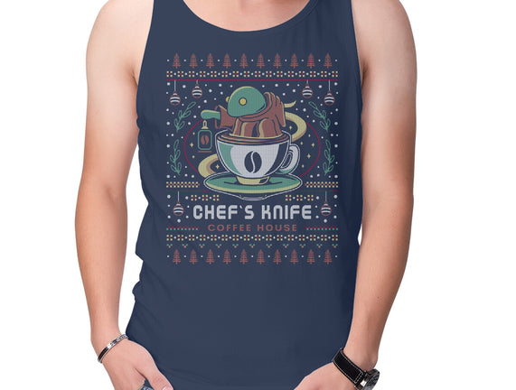 Chefs Knife Coffee Ugly Sweater