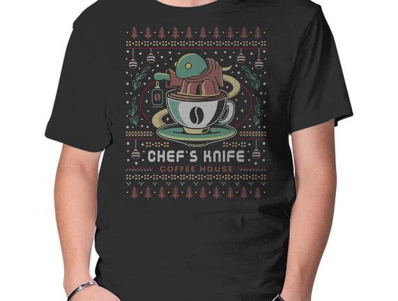 Chefs Knife Coffee Ugly Sweater
