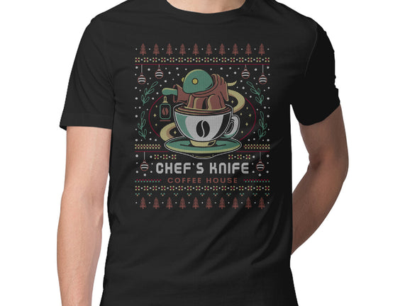 Chefs Knife Coffee Ugly Sweater
