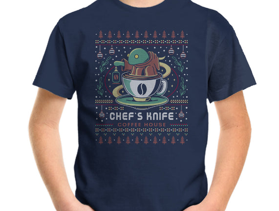 Chefs Knife Coffee Ugly Sweater