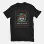 Chefs Knife Coffee Ugly Sweater-Youth-Basic-Tee-LAGELANTEE