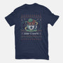 Chefs Knife Coffee Ugly Sweater-Mens-Premium-Tee-LAGELANTEE