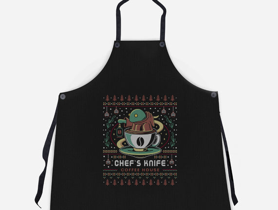 Chefs Knife Coffee Ugly Sweater