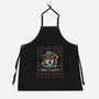 Chefs Knife Coffee Ugly Sweater-Unisex-Kitchen-Apron-LAGELANTEE
