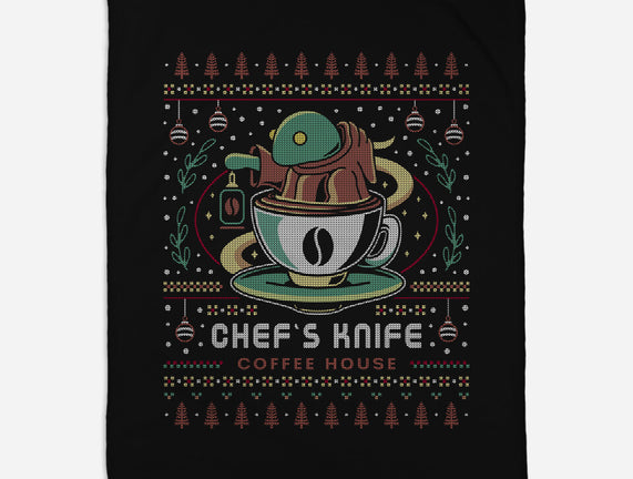Chefs Knife Coffee Ugly Sweater