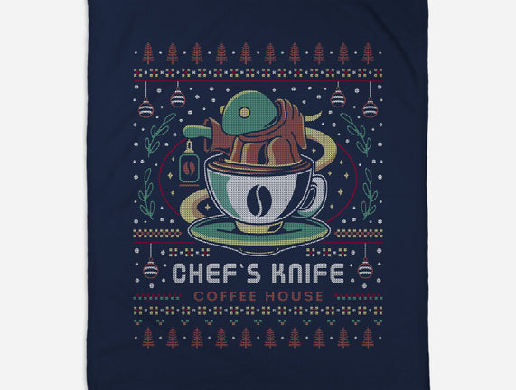 Chefs Knife Coffee Ugly Sweater