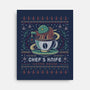 Chefs Knife Coffee Ugly Sweater-None-Stretched-Canvas-LAGELANTEE