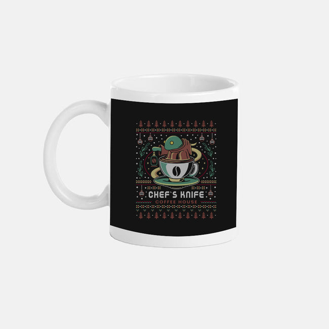 Chefs Knife Coffee Ugly Sweater-None-Mug-Drinkware-LAGELANTEE