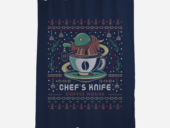 Chefs Knife Coffee Ugly Sweater